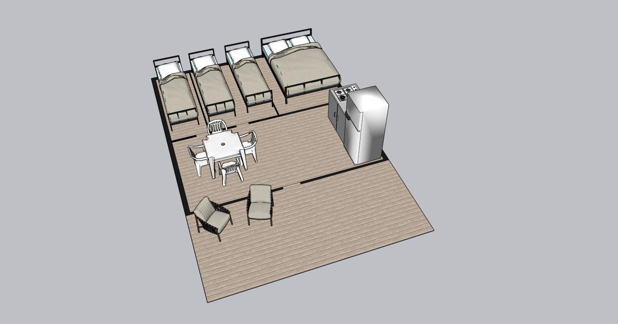 Easyatent Safari Tent Lanterna Červar-Porat Quarto foto